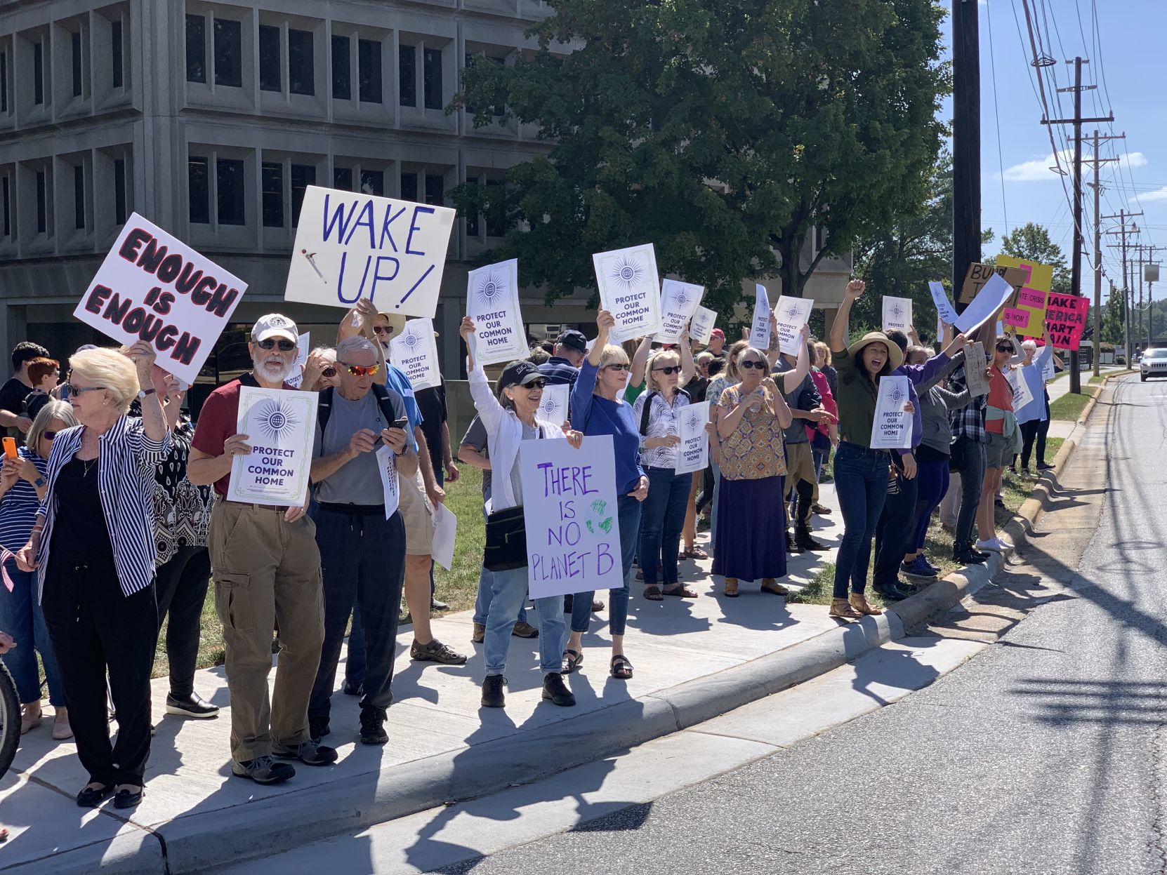 Climate protest